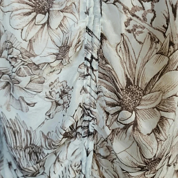 Vintage Banana Republic Heritage Silk Blouse  Size Medium - Picture 5 of 8